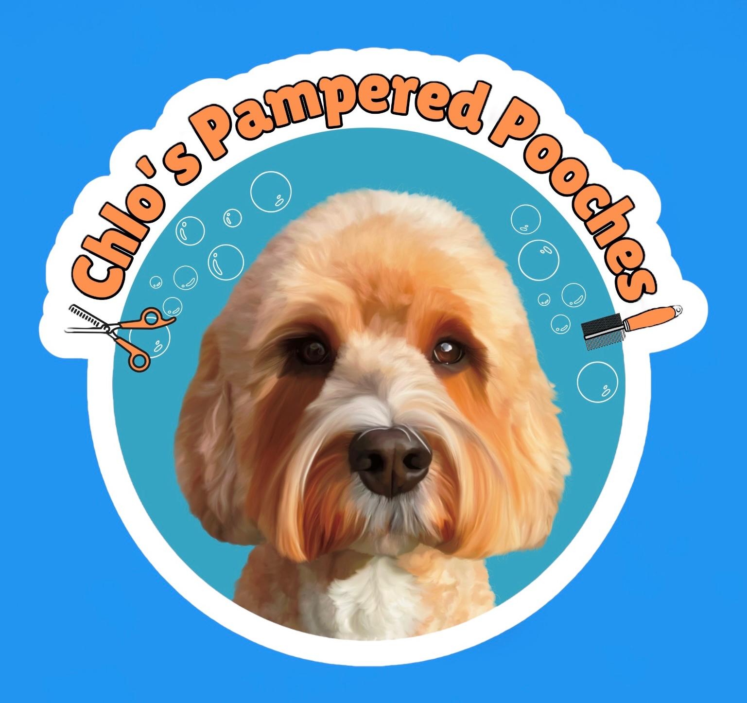 Chlo's Pampered Pooches Logo